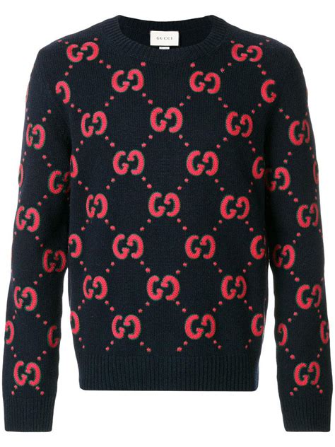 gucci black sweaters